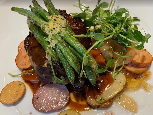 A Leisurely Lunch at the Hotel