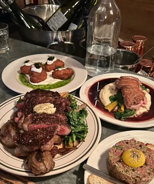 Toronto’s Cozy French Bistro | Caviar Mashed Potatoes + Ribeye Steak 