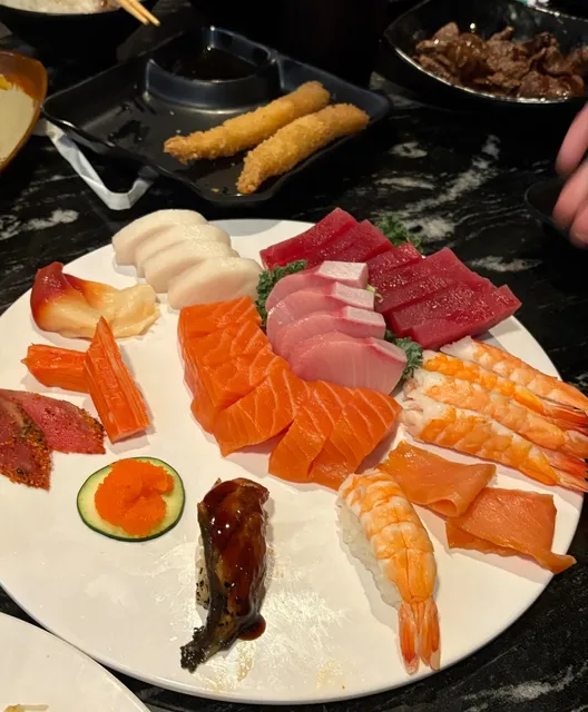 Such a gorgeous all-you-can-eat Japanese restaurant 