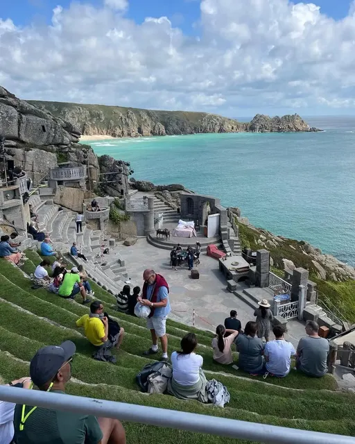 The UK’s! Right on the cliff edge, an open-air theatre! 