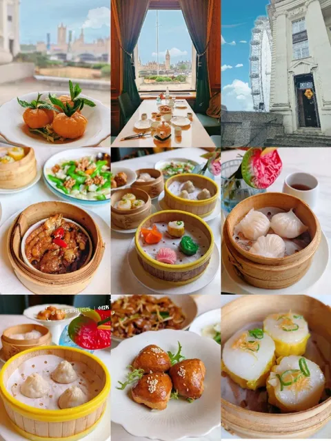 London City Center Scenic Restaurant Peacock London, Beautiful and Delicious