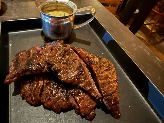 New York Solo Steak Dinner: Skirt Steak 🍖