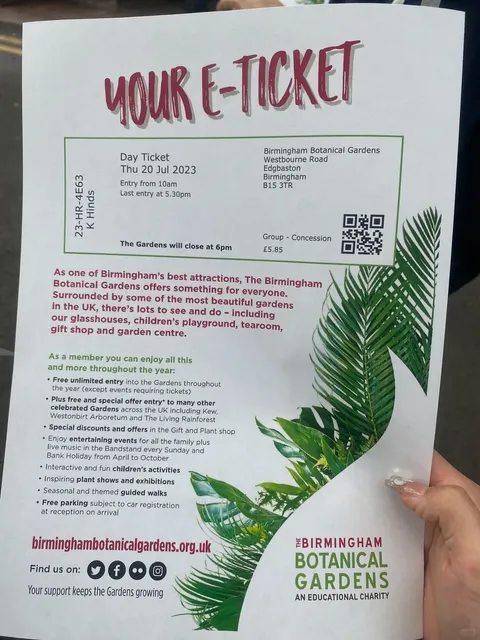 🇬🇧 Birmingham Botanical Gardens | Where Nature Runs Wild! 🌿✨