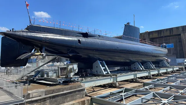 🇫🇷 A Clash of Eras: Nazi U-boat Base Meets France's Sleek New 
