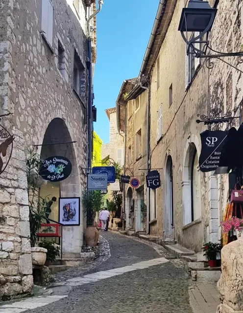 Southern French Art Town Saint Paul de Vence 