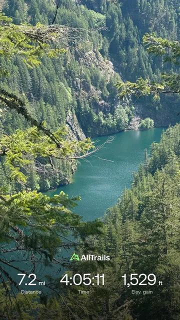 ​​Diablo Lake Trail: A Pure Workout Hike 🏔️​​