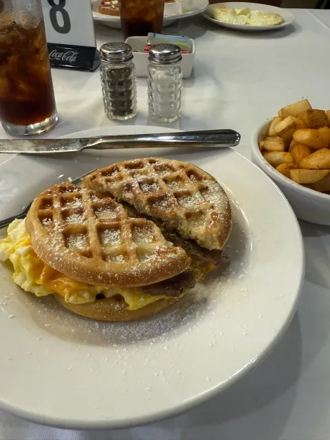 Amazing Breakfast! 🧇☀️ – A Must-Try in the French Quarter!