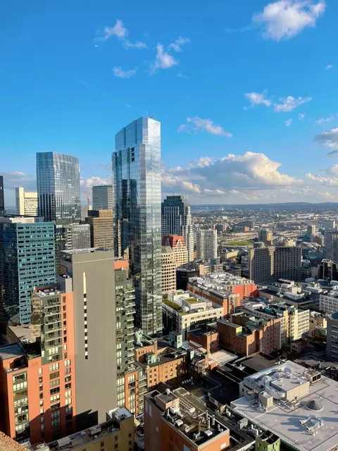 UMass Club - Where Boston’s Skyline Becomes Your Wall Art 🏙️🍸  