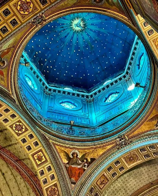 Stumbling Upon a Century-Old European Church with a "Starry Sky”