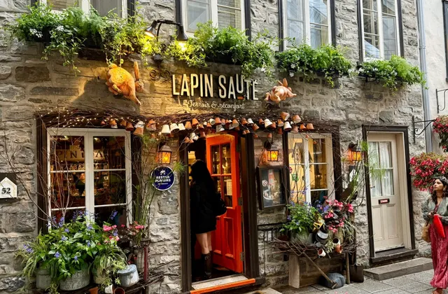 Must-Try French Restaurant in Quebec City: Le Lapin Sauté