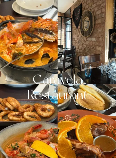 I'm in London and had delicious Portuguese food.