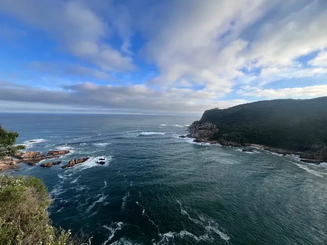 The lagoon town from orange sunset to diamond Milky Way