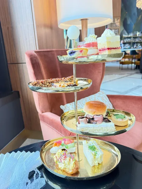 Afternoon Tea at Blue Aster with Giovanna! ☕🌼