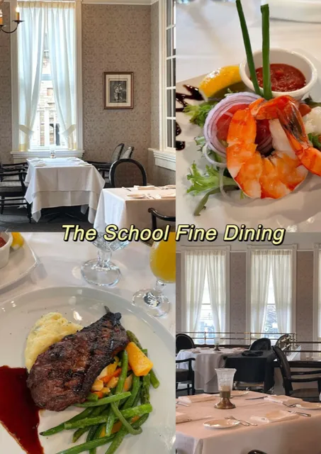 🍽️ Vintage-Style Steakhouse Hidden in a School?! 