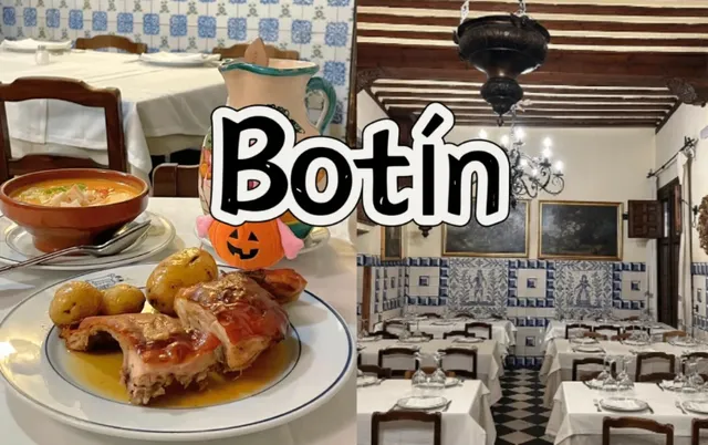 🍽️ Restaurante Botín: El más antiguo del mundo (desde 1725)