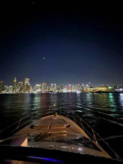 A Special Evening Cruise in Miami! 🌙