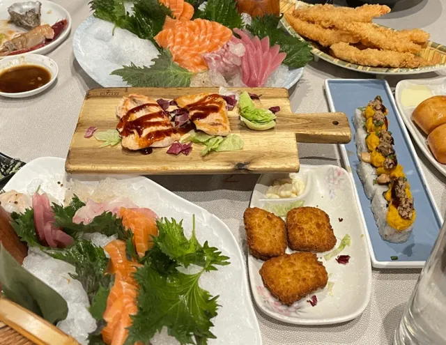 A Feast at a Sushi Restaurant in Florence