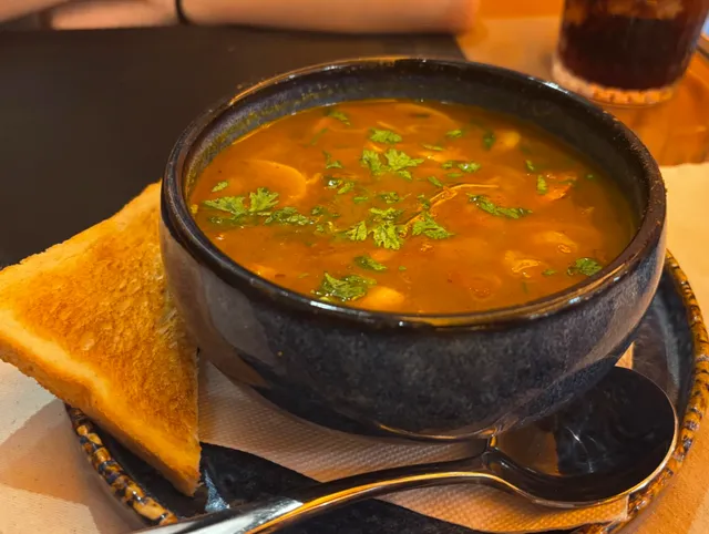 Mind-blowing! Had the best Tom Yum Goong of my life in Maafushi 🍜