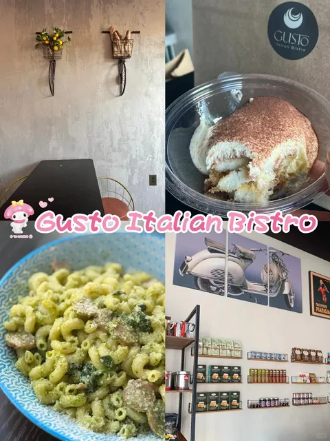 Gusto Italian Bistro: A Hidden Italian Gem in Chino Hills! 🍝🧡🍰
