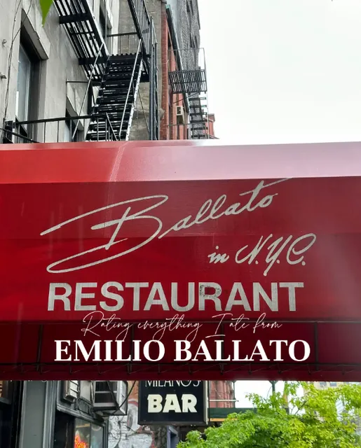 🍕 Rating everything I ate at Emilio's Ballato 🇮🇹