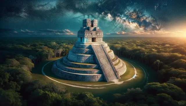 The Maya Observatory! 🌌🔭🏛️（1）