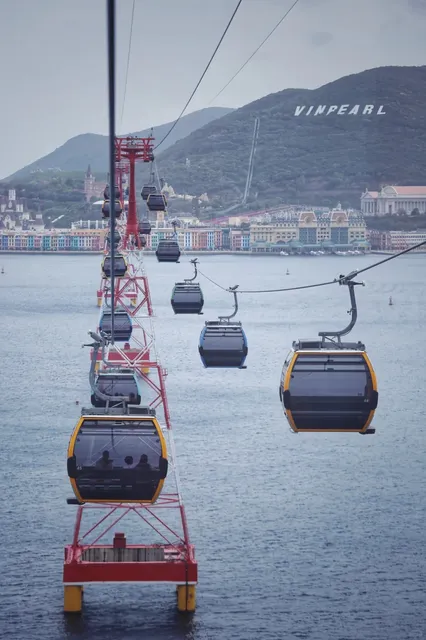 Vietnam 🇻🇳 Pearl Island Amusement Park Cable Car 🚠