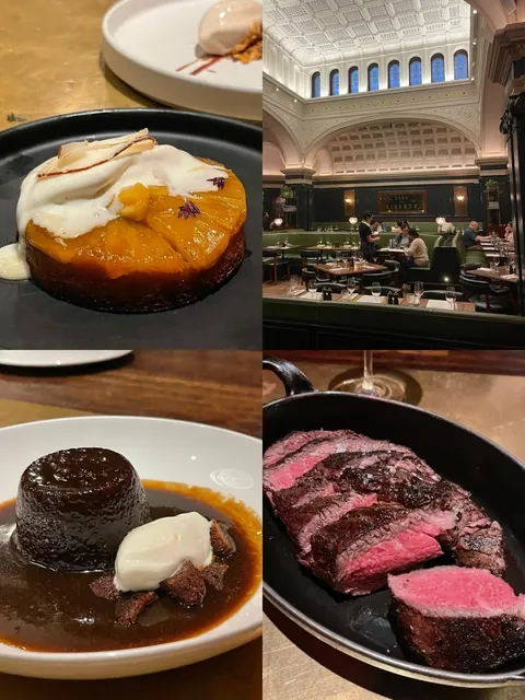  Where British Steakhouse Meets Dessert Heaven​​