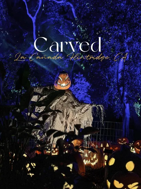 Carved | $35 Halloween Lantern Festival 🎃 FINAL 2 DAYS‼️