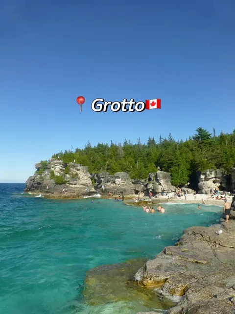 🇨🇦 Near Toronto | The Grotto in Tobermory 🌊  
