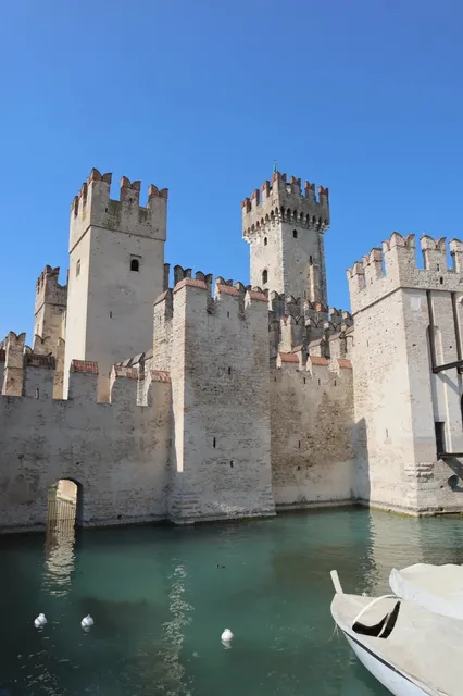 Overlooking Sirmione from the Water Castle 🏰