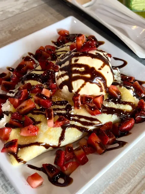 Atlanta Afternoon Tea 🍰 Delicious Crepes 🍫 Mango Mille Crepe 🥭