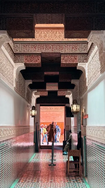 Marrakech: A Glimpse into the Majestic Medersa Ben Youssef 🐬