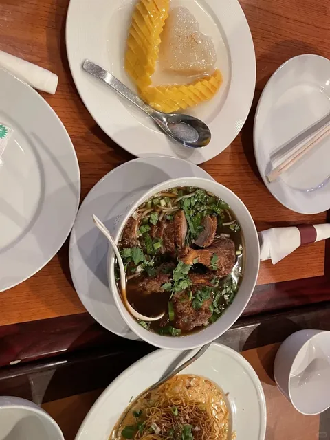 The taste of this Thai cuisine is really great