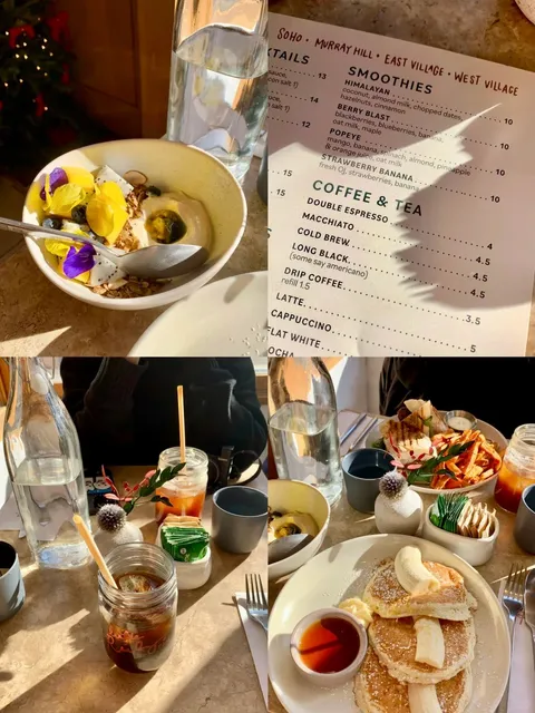 🍯 In the West Village of New York, I had the best brunch of my life!!