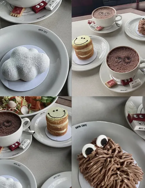 🇬🇧 Anya Cafe - A Bite-Sized Slice of London's Clouds ☁️🍰☕️