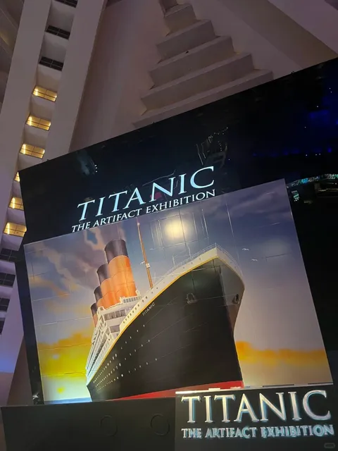 🇺🇸 Vegas｜🚢 Titanic Exhibition – A Journey Through Time & Memory