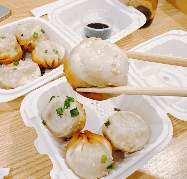 Boston hidden pan-fried god shop! Cooked and served, soup full!