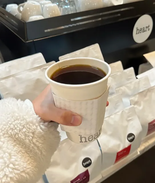 Coffee surprises Heart: Portland Cheers to good coffee 👌