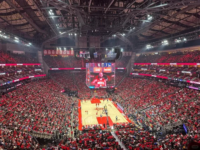 🚀🏀 Reliving Youth at the Rockets' Home Court