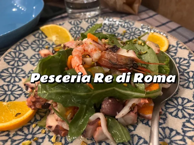 Seafood Restaurant in Rome, Italy: Pesceria Re di 🍴