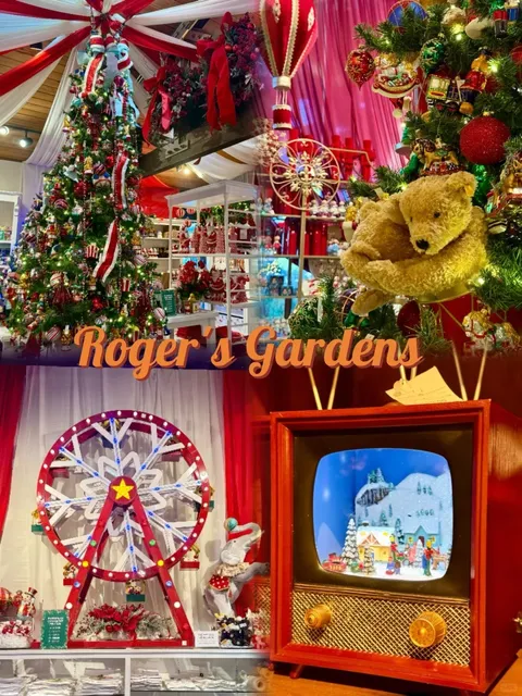 A Super Early Holiday Vibe at Roger's Gardens! 🎄✨