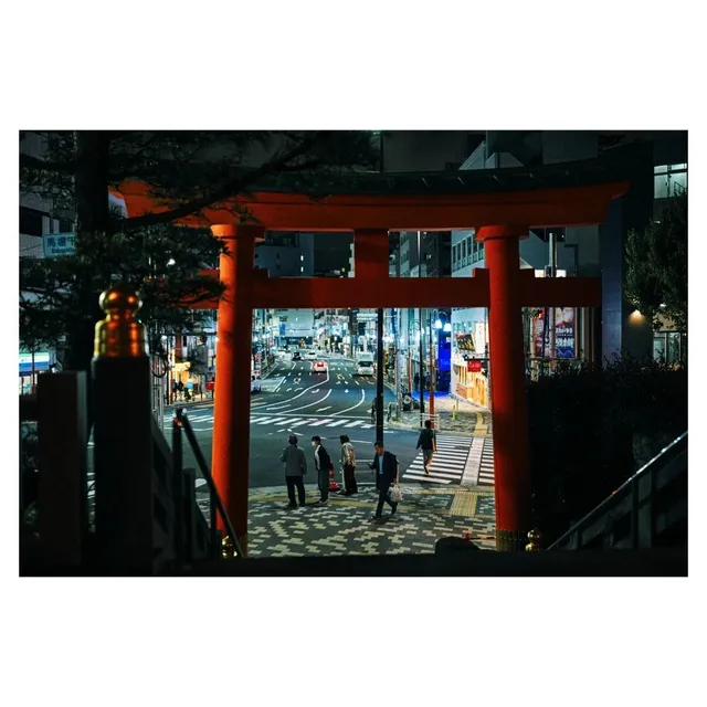 Night Tour of Ura Hachiman Shrine | 40mm in Tokyo 🌟