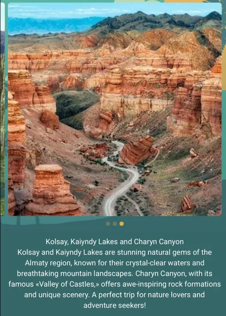🇰🇿Almaty Two Lakes & One Canyon: Special Forces One-Day Tour Almaty,