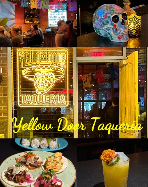 Boston | Behind the yellow door is Boston's coolest Taco shop