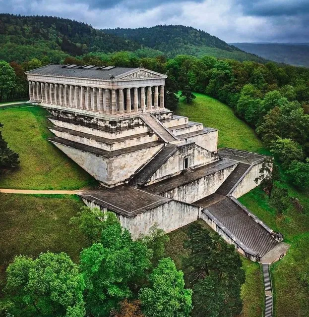 🇩🇪 Walhalla | Bavaria’s "Hall of Gods" Over the Danube! 🏛️✨