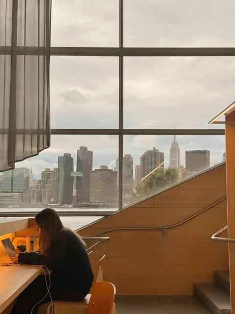  New York’s Most Scenic & Study-Friendly Library 📚✨