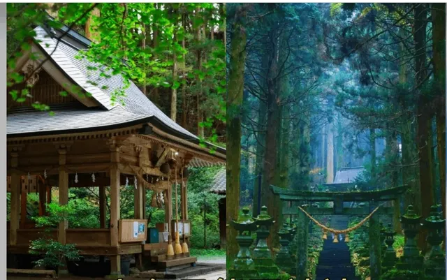 Kamikura Shrine in Matsuki, Kumamoto 🌸