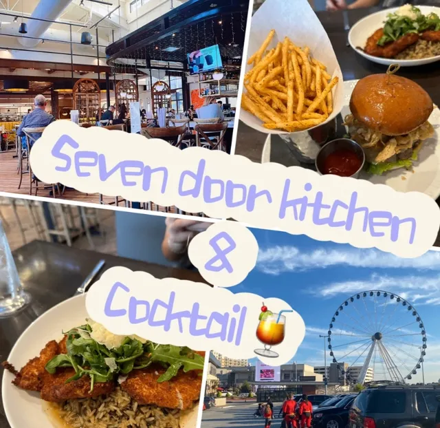 Dallas Restaurant Review | Seven Door Kitchen 🎡Ferris Wheel