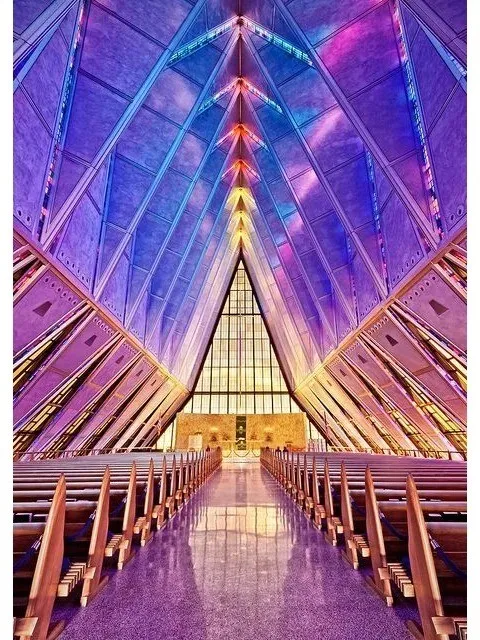 U.S. Air Force Academy Cadet Chapel – A Masterpiece of Digital Beauty