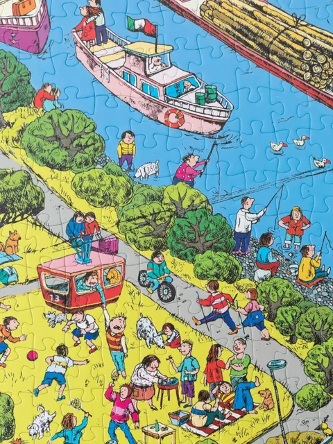 Relaxing Moments Along the Rhine River 🍃